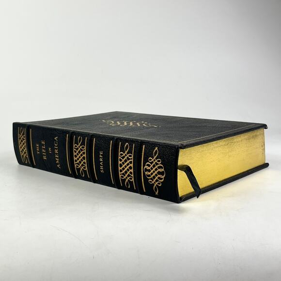 The Rifle in America Philip B Sharpe Firearms Classic Library Leather Gilt Sp Ed - Picture 1 of 10